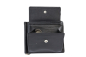 Preview: Dollar Clip mit Kleingeldfach RFID Geldscheinklammer flach Geldklammer Money Clip extra dünn für 8 Karten LEAS in Echt-Leder, Portmonee mit Geschenk Box, schwarz